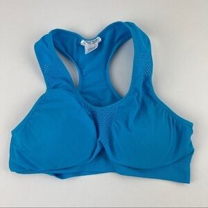 Maze Collection Sports Bra Womens L/XL Blue Padded Pull On
